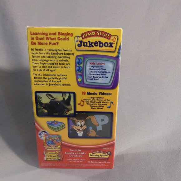 Jump Start Jukebox (VHS, 2002) 19 Hit Music Videos NEW/SEALED - Picture 3 of 9